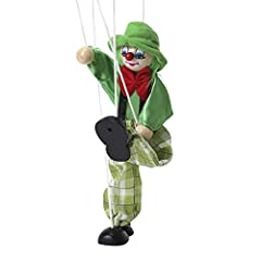 Marionette puppets clown for sale  Delivered anywhere in USA 