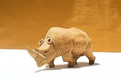 Rhinoceros hand carved for sale  Delivered anywhere in USA 