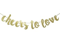 Cheers love banner for sale  Delivered anywhere in USA 