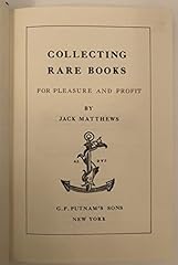 Collecting rare books d'occasion  Livré partout en Belgiqu
