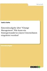 Einsendeaufgabe change managem gebraucht kaufen  Wird an jeden Ort in Deutschland