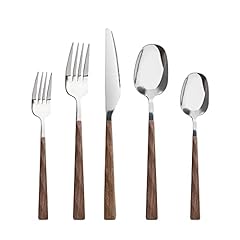Wooden handle silverware for sale  Delivered anywhere in USA 