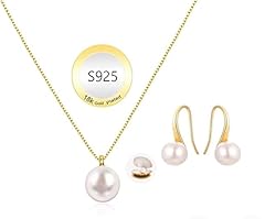 Pearl necklace earring for sale  Delivered anywhere in USA 