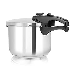 Tower T80244 Pressure Cooker with Steamer Basket, Stainless for sale  Delivered anywhere in UK