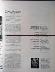 Connaissance arts 01 d'occasion  Livré partout en France