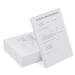 Bescheinigung ärzte blöcke gebraucht kaufen  Wird an jeden Ort in Deutschland