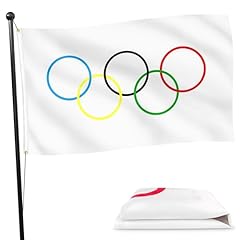 Lympische flagge 2024 gebraucht kaufen  Wird an jeden Ort in Deutschland