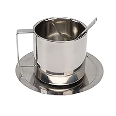 Kaffeetassen set edelstahl gebraucht kaufen  Wird an jeden Ort in Deutschland