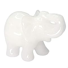 White jade elephant for sale  Delivered anywhere in USA 