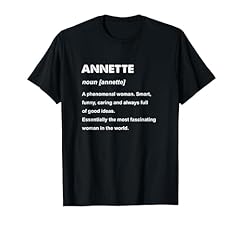 Annette name shirt for sale  Delivered anywhere in USA 