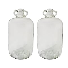 Glass demijohn litre for sale  Delivered anywhere in Ireland