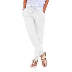 Pantalon coton lin d'occasion  Livré partout en France