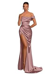 One shoulder satin for sale  Delivered anywhere in USA 