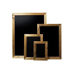Framed chalkboard blackboard for sale  Delivered anywhere in UK