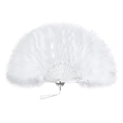 Vintage feather fans for sale  Delivered anywhere in UK