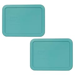 Pyrex Bundle - 2 Items: 7210-PC 3-Cup Turquoise Rectangle, used for sale  Delivered anywhere in USA 