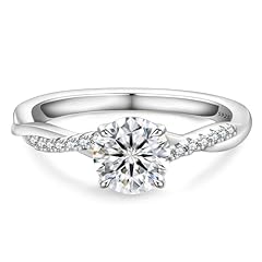 Krkc moissanite promise for sale  Delivered anywhere in USA 
