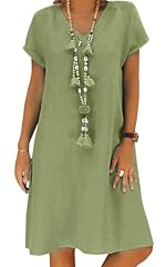 Sommerkleid damen leinen gebraucht kaufen  Wird an jeden Ort in Deutschland