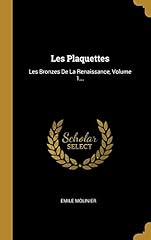 Plaquettes bronzes renaissance d'occasion  Livré partout en France