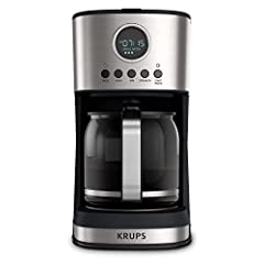 KRUPS Essential 12 Cup Drip Coffee Maker, Digital Programmable for sale  Delivered anywhere in USA 
