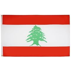 Flag drapeau liban d'occasion  Livré partout en France