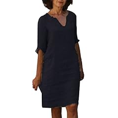 Leinenkleid sommerkleid damen gebraucht kaufen  Wird an jeden Ort in Deutschland
