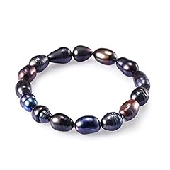 Used, JEMUALE Pearl Stretch Bracelet for Women, Cultured for sale  Delivered anywhere in Canada