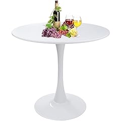 Round white dining for sale  Delivered anywhere in USA 