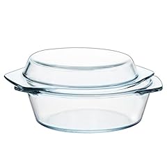 Small glass casserole for sale  Delivered anywhere in UK