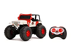 Jada Toys Jurassic World 10.5" Jeep Wrangler Water for sale  Delivered anywhere in USA 