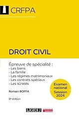 Droit civil crfpa d'occasion  Livré partout en France