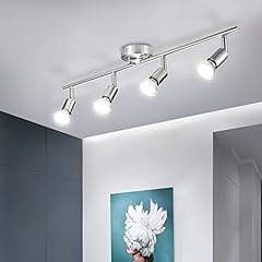Bojim Plafonnier LED 4 Spots Orientables, 4 X 6W Ampoule d'occasion  Livré partout en Belgiqu
