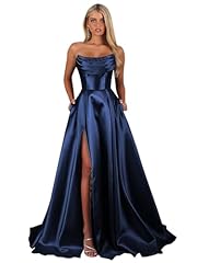 Mollyevers satin prom for sale  Delivered anywhere in USA 