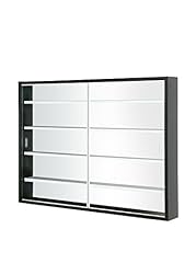Inter Link Display Cabinet Collecty, Black/white, used for sale  Delivered anywhere in UK