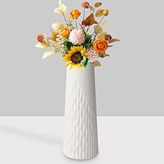 White ceramic vase for sale  Delivered anywhere in UK