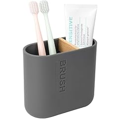 Toothbrush holders bamboo for sale  Delivered anywhere in USA 