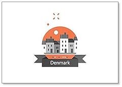 Danemark travel aimant d'occasion  Livré partout en Belgiqu
