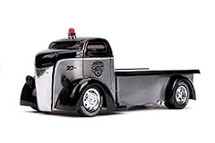 Jada Toys 1947 Ford COE Flatbed Tow Truck Raw Metal for sale  Delivered anywhere in USA 