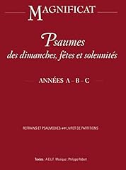 Psaumes dimanches fêtes d'occasion  Livré partout en France