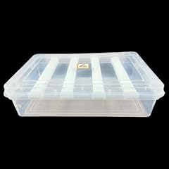 2 Plastic adjustable 4 rod Bangle Box Chudi Set Organizer Jewellery Storage Display Box for Bangles Chudi Bracelet Wrist Watch Hair Bands Scrunchies Accessories, Transparent for sale  Delivered anywhere in UK
