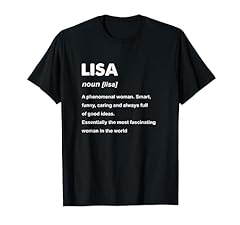 Lisa name shirt for sale  Delivered anywhere in USA 