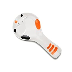 Cat Spoon Rest Ceramic Cute Spoon Holder Rest for Stove Top Cat Kitchen Accessories Stove Holder Utensil Spoon Rest for Kitchen Counter (Color) for sale  Delivered anywhere in USA 