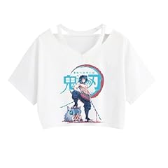 Anime crop tshirt for sale  Delivered anywhere in UK