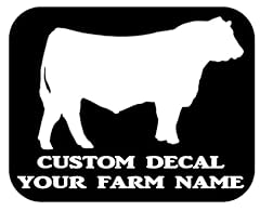 Custom bull decal for sale  Delivered anywhere in USA 