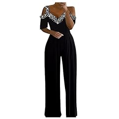 Sequin jumpsuits women for sale  Delivered anywhere in USA 