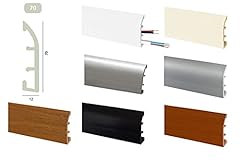 Zoccolino battiscopa pvc usato  Spedito ovunque in Italia 