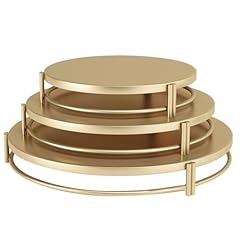 Gold cake stand for sale  Delivered anywhere in UK