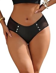 Ohmydear black thongs for sale  Delivered anywhere in UK