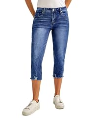 Luvamia jean capri for sale  Delivered anywhere in USA 