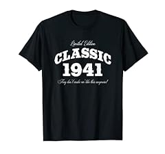 81 Year Old: Vintage Classic Car 1941 81st Birthday T-Shirt, used for sale  Delivered anywhere in USA 